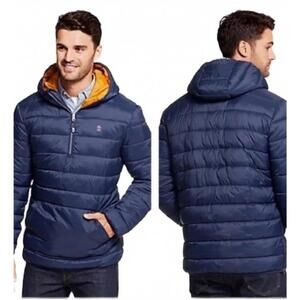 IZOD Quilted Hooded Pullover Jacket Size M.  NWT